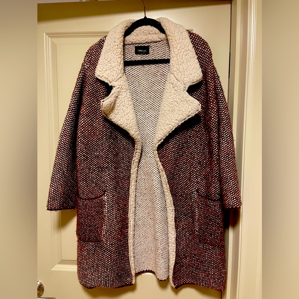 COPY - zara sweater coat